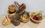 Box Lot of Various Baskets