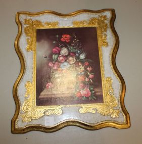 Vintage Florentine Plaque