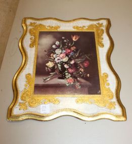 Vintage Florentine Plaque