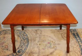 Vintage Rock Maple Breakfast Table