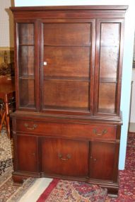 Duncan Phyfe Style China Cabinet