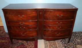 Unusual Mahogany 1950's Server or Dresser