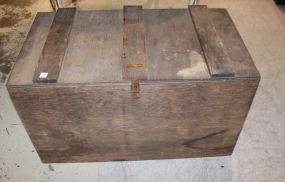 Large Wood Tool Box