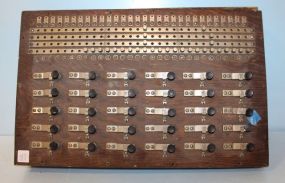 Antique Switchboard