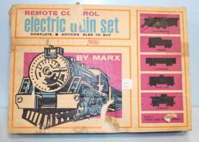 Electric Train Set in Box by Marx