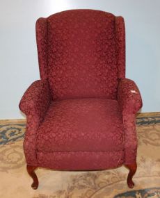 Vintage Queen Ann Wing Chair