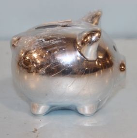 Silverplate Piggy Bank