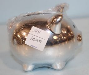 Silverplate Piggy Bank