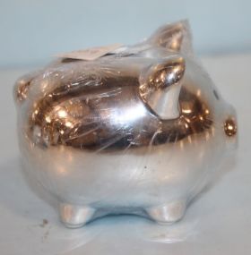 Silverplate Piggy Bank