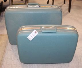 Two Vintage Samsonite Suitcases