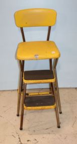 Vintage Kitchen Step Stool