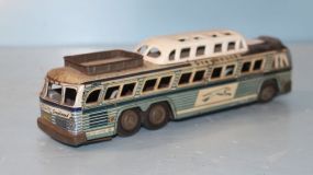 Vintage Litho Tin Grey Hound Bus