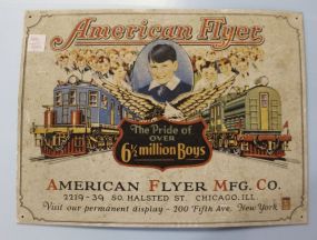 American Flyer Sign