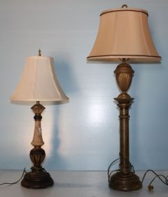 Two Decorative Table Lamps