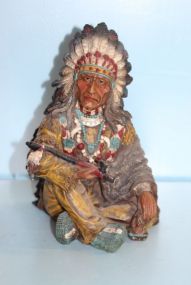 Resin Figurine of Indian