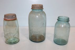 Three Ball Mason Jars