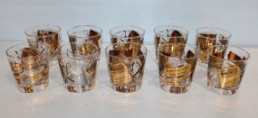Ten Kentucky Bourbon Glasses