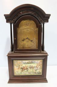 Issued in 1980, The Old Bershire Hunt Foxhound Mantel Clock