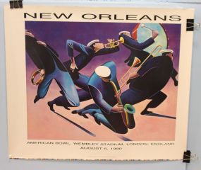 1989 New Orleans Poster