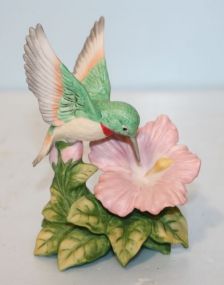 Porcelain Figurine of Hummingbird