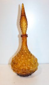 Vintage Amber Decanter