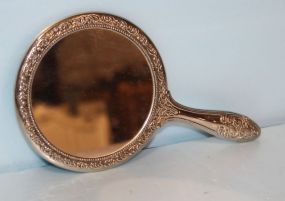 Silverplate Hand Mirror