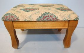 Maple Queen Ann Style Footstool