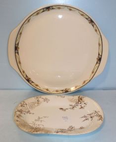 Johnson Brothers Oval Plate, Ballerina Porcelain Platter
