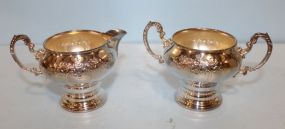 Gorham Silverplate Creamer/ Sugar