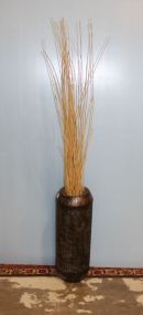 Unique Contemporary Vase with Twigs