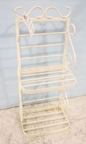 Two Shelf Metal Rack