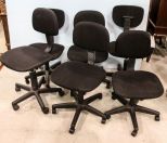 Six Swivel chairs