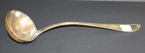 Large Silverplate Ladle Marked BR&R