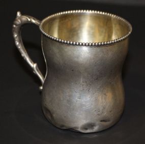 Sterling Dented Baby Cup
