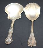 Two Sterling Jelly Spoons