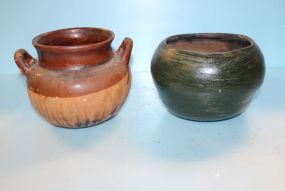 Two Pottery Pots