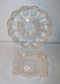 Egg Plate (Glass) Candy Dish