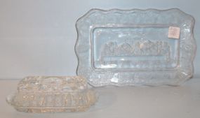 Butter Dish, Lord's Supper Plate