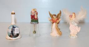 Bell, Santa, Two Angels