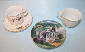 Two Demitasse Cups/ Saucers