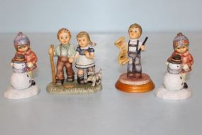 Set of Four Goebel Figurines