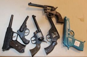Group of Six Plastic Guns