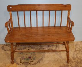 Maple Arm Bench