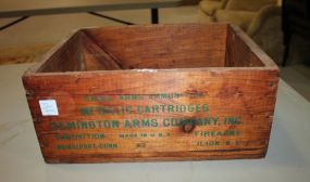 Remington Arms Wooden Ammo Box