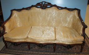 Carved Ribbon Back Sofa