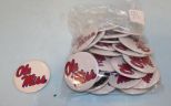 Bag Lot of Ole Miss Pins