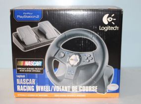 Logitech Nascar Steer Wheel and Petal for Play Station