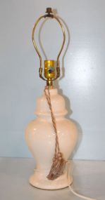 White Porcelain Lamp