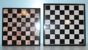 Marble Chess Board, Chess Board Under Glass