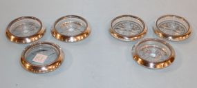Set of Six Sterling Frank Whiting Coasters